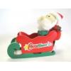 Destock Fournisseurs peluche pere noel avec traineau - ref.7105