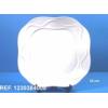 Destock Fournisseurs assiettes festonnees en porcelaine 25cm- ref.8105