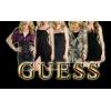 Grossiste - 1 lot de 4 robes guess en soie bustier