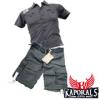 Destock Fournisseur tenue idéale : lot de bermudas et chemises kaporal 5