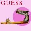 Destock Destockage sandales guess or cuir