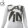 Destock Destockage tee shirt calvin klein blanc motif