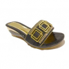 Grossiste - sandale dorée femme 4.95€