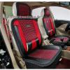 Destock Grossiste couvre siège à voiture 5 places rouge/noir en soie de glace