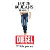 Destock Importation lot 80 jeans diesel homme 2015